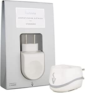 Aromatizador Elétrico Difusor Via Aroma Standard Luxo Branco