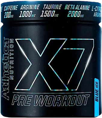 Atlhetica Nutrition X7 PRE WORKOUT (300g), Multicolorido.