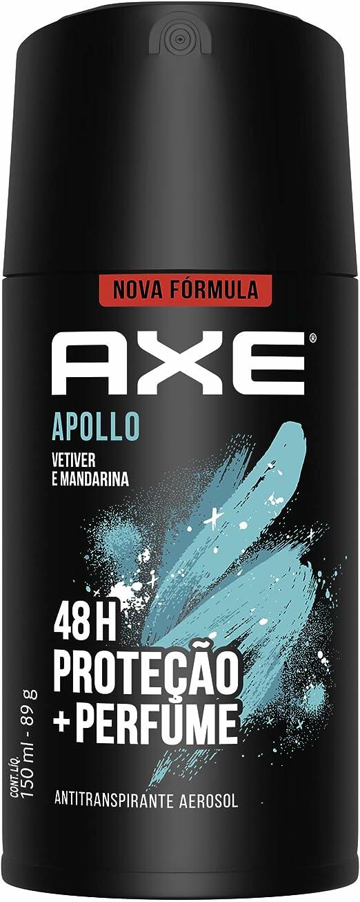 Axe Apollo Proteção + Perfume, Vetiver e mandarina