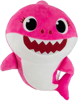 Baby Shark - Pelúcia de 30cm com Música (Mommy Shark)