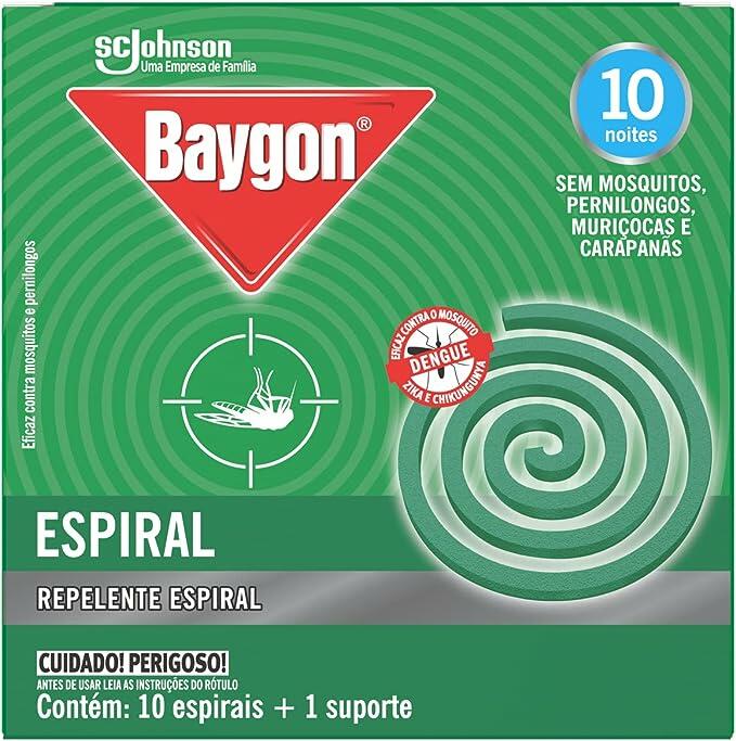 Baygon Inseticida Espiral com 10 unidades