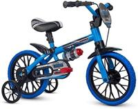 Bicicleta Infantil Aro 12 Veloz PU com Rodinhas, Nathor