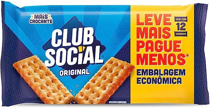 Biscoito Club Social regular original embalagem econômica 288g