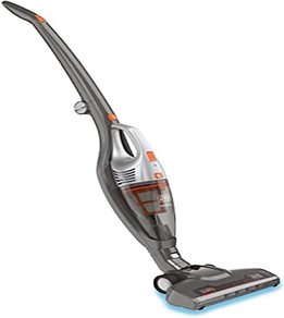 BLACK+DECKER Aspirador 3 em 1 Vertical mais comforto portátil e mop de limpieza 18V AV150, CINZA