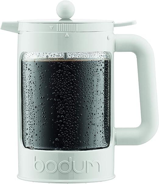 bodum Cafeteira Bean Cold Brew, 1,5 kg, branco brilhante