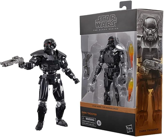 Boneco Star Wars The Black Series The Mandalorian, Figura 15 cm - Dark Trooper - F4066 - Hasbro