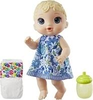 Brinquedo Boneca Baby Alive Hora do Xixi Loira - Com Roupinha removível e acessórios - E0385 - Hasbro