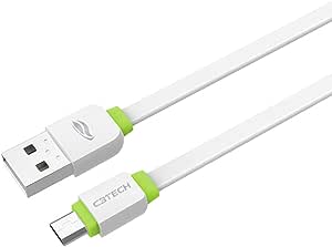 C3Tech Cabo Micro-USB CB-100WH Branco USB 2.0A 1Metro