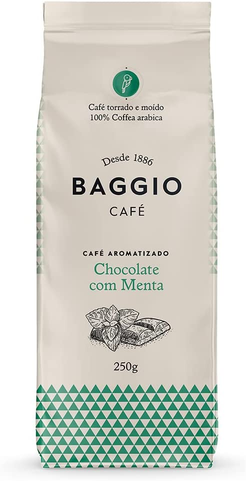 Café Torrado e Moído Aroma de Chocolate com Menta Baggio Café 250g