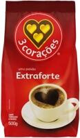 Café, Torrado e Moído, Extra Forte, Pacote, 500g, 3 Corações