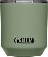 CamelBak Copo de pedras Horizon de 295 ml - Copo de coquetel - Aço inoxidável isolado - Tampa Tri-Mode, Musgo