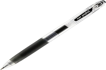 Caneta Retrátil, Pilot, BL-PL-7-B, Pop Lol, 0.7 mm, Preto, Caixa com 12