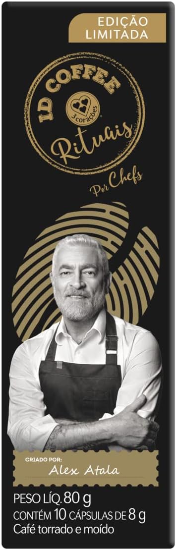 Cápsula de Café Espresso Tres Id Coffee Alex Atala - 8G