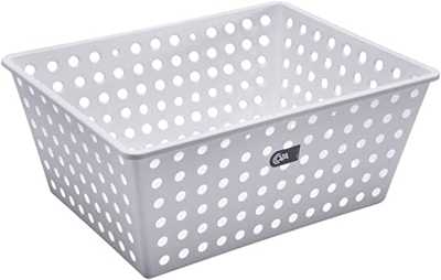 Cesta One Grande, 28,8 x 19,1 x 12,3 cm, Coza, Branco