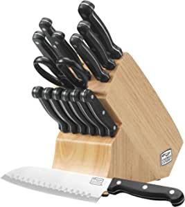 Conjunto de facas de aço inoxidável Chicago Cutlery Essentials (15 peças)