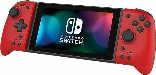 Controles ergonômicos Hori Nintendo Switch Split Pad Pro, Volcanic Red
