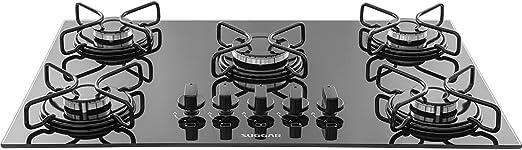 Cooktop Esmaltado 5 Bocas Preto a gás - SUGGAR - FG5005AVP