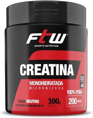 Creatina Monohidratada Micronizada - 300G Neutro - Ftw, Fitoway