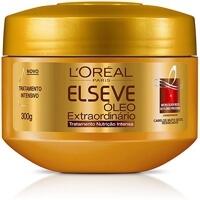 Creme de Tratamento Óleo Extraordinário Nutrição Intensa Elseve 300g, L'Oréal Paris, Branco