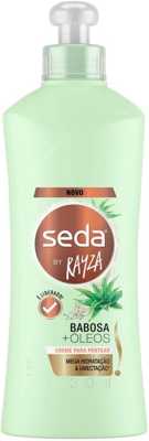 Creme para Pentear Seda By Rayza Babosa + Óleos 300ml