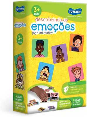 Descobrindo as Emoções - Jogo Educativo - Toyster Brinquedos