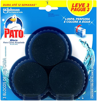 Desodorizador Sanitário Pato Caixa Acoplada Marine 40g Leve 3 Pague 2