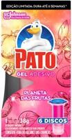 Detergente Sanitário Gel Adesivo Planeta das Frutas Pato 38g Refil Edição Limitada, Unica