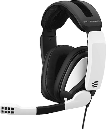 EPOS Fone de ouvido para jogos I Sennheiser GSP 301 com microfone com cancelamento de ruído, flip-to-mudo