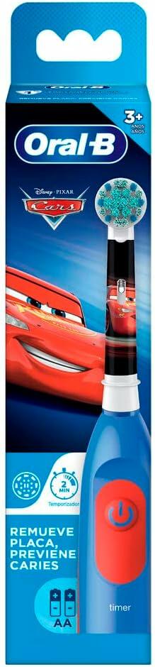 Escova Dental Oral-B Disney Pixar Carros + 2 Pilhas AA