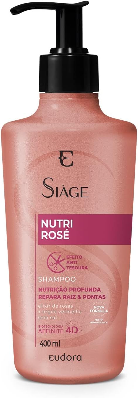Eudora Shampoo Siàge Nutri Rose 400ml