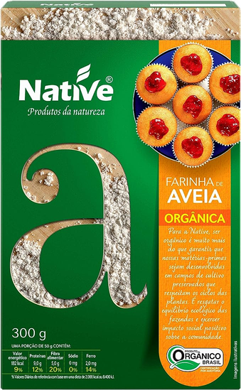 Farinha de Aveia Orgânica Native 300g