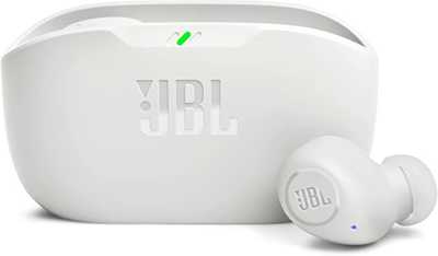 Fones de ouvido sem fio TWS JBL Wave Buds - Branco - JBLWBUDSWHT