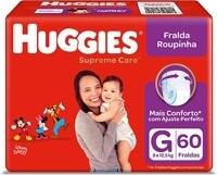 Fralda! Huggies Supreme Care Roupinha G - 60 fraldas