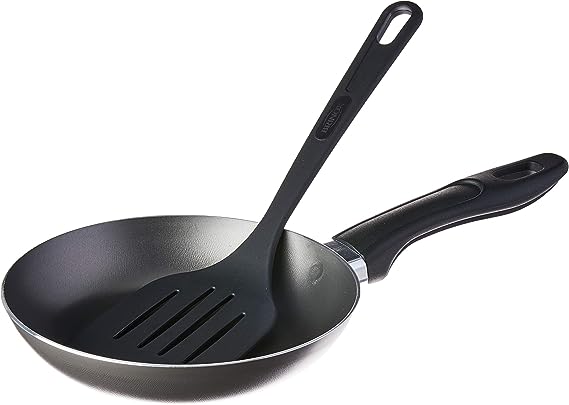 Frigideira com Espátula Chilli, 16 cm, Prata, Brinox