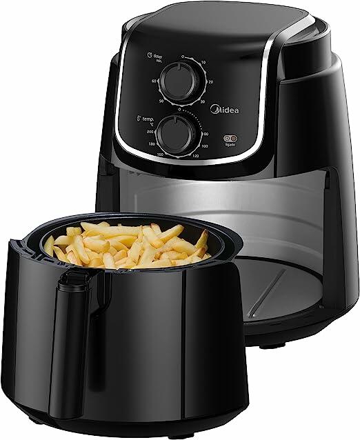 Fritadeira sem óleo GourmetFry 4L Midea 127V/60Hz