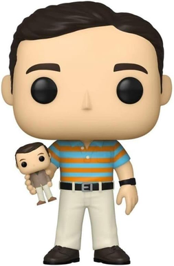 Funko POP! Andy Stitzer (Holding Oscar Goldman) O Virgem de 40 Anos #1064