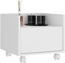 Gabinete Armário Banheiro 40 cm com Rodízios Multimóveis Mp5035 Branco