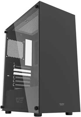 Gabinete Gamer Aigo DarkFlash DK100, Mid-Tower, Lateral de Vidro, Preto, DK100-BK