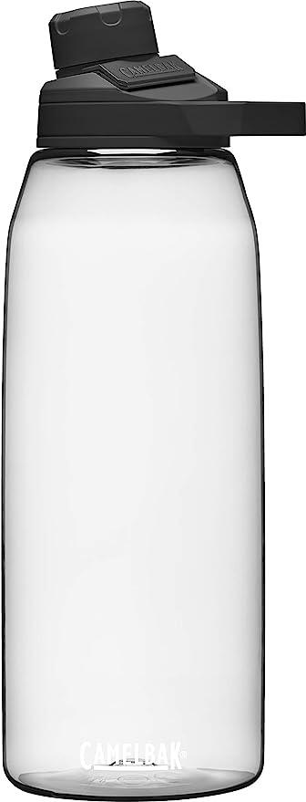 Garrafa de água CamelBak Chute Mag sem BPA com Tritan Renew, 1,5 L, transparente