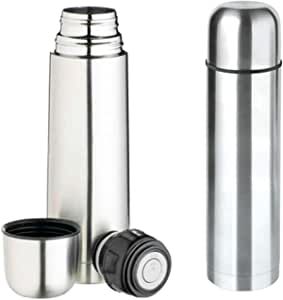 Garrafa Térmica Inox 500ml Para Água Café Chá Com Click Top