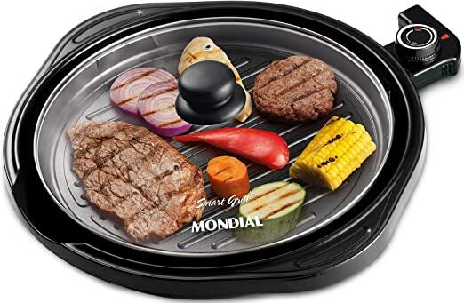 Grill Mondial, Smart Grill 2 em 1, 220V, Preto, 1200W - G-04