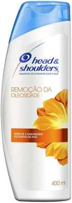 Head & Shoulders - Shampoo Anti-oleosidade, Remoção da Oleosidade,  Shampoo para Eliminar o Excesso de Óleo, Shampoo Anticaspa, Hidratante, 400 ml​
