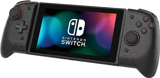 Hori Nintendo Switch Split Pad Pro (Black) Ergonomic Controller for Handheld Mode - Officially Licensed By Nintendo - Nintendo Switch