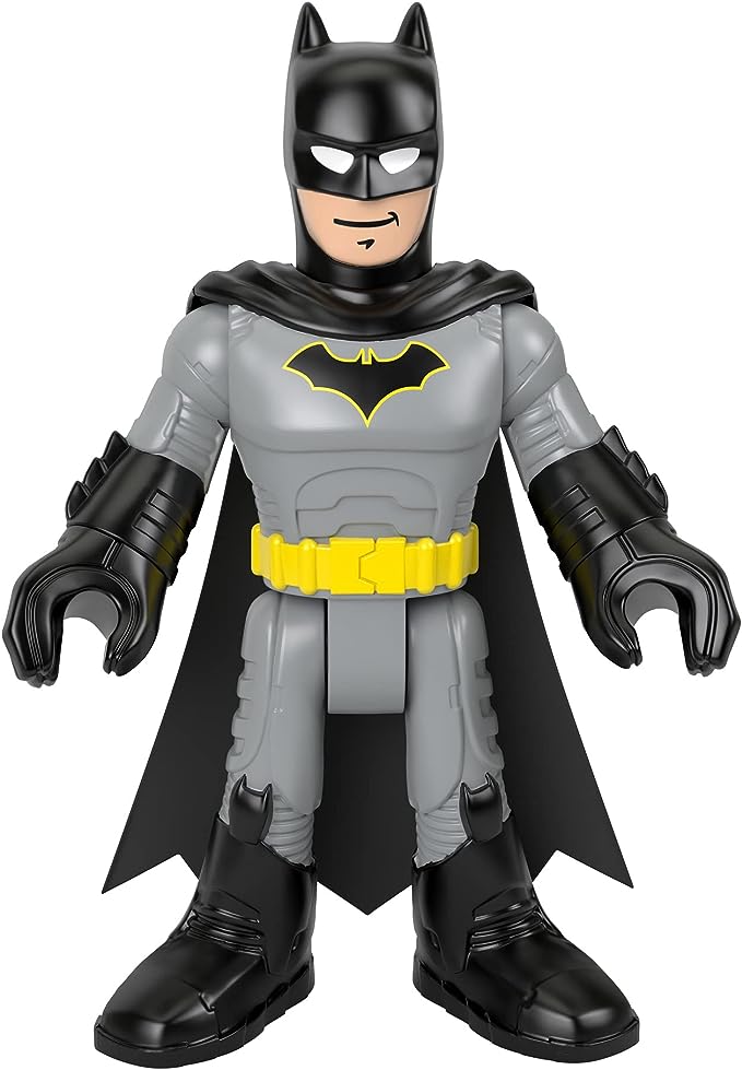 Imaginext DC Super Friends Figura de ação XL Batman Renascer, Modelo: HGX90, Cor: Multicolorido