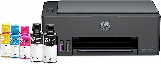 Impressora Multifuncional HP Smart Tank 581 Tanque de Tinta Colorida Wi-Fi (4A8D5A) - Impressora, Copiadora e Scanner