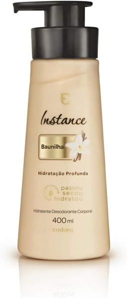 Instance Hidratante Corporal Baunilha 400Ml, Eudora Instance