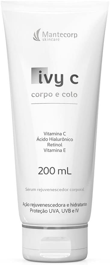 Ivy C Hidratante Rejuvenescedor Corporal Corpo e Colo, Mantecorp Skincare