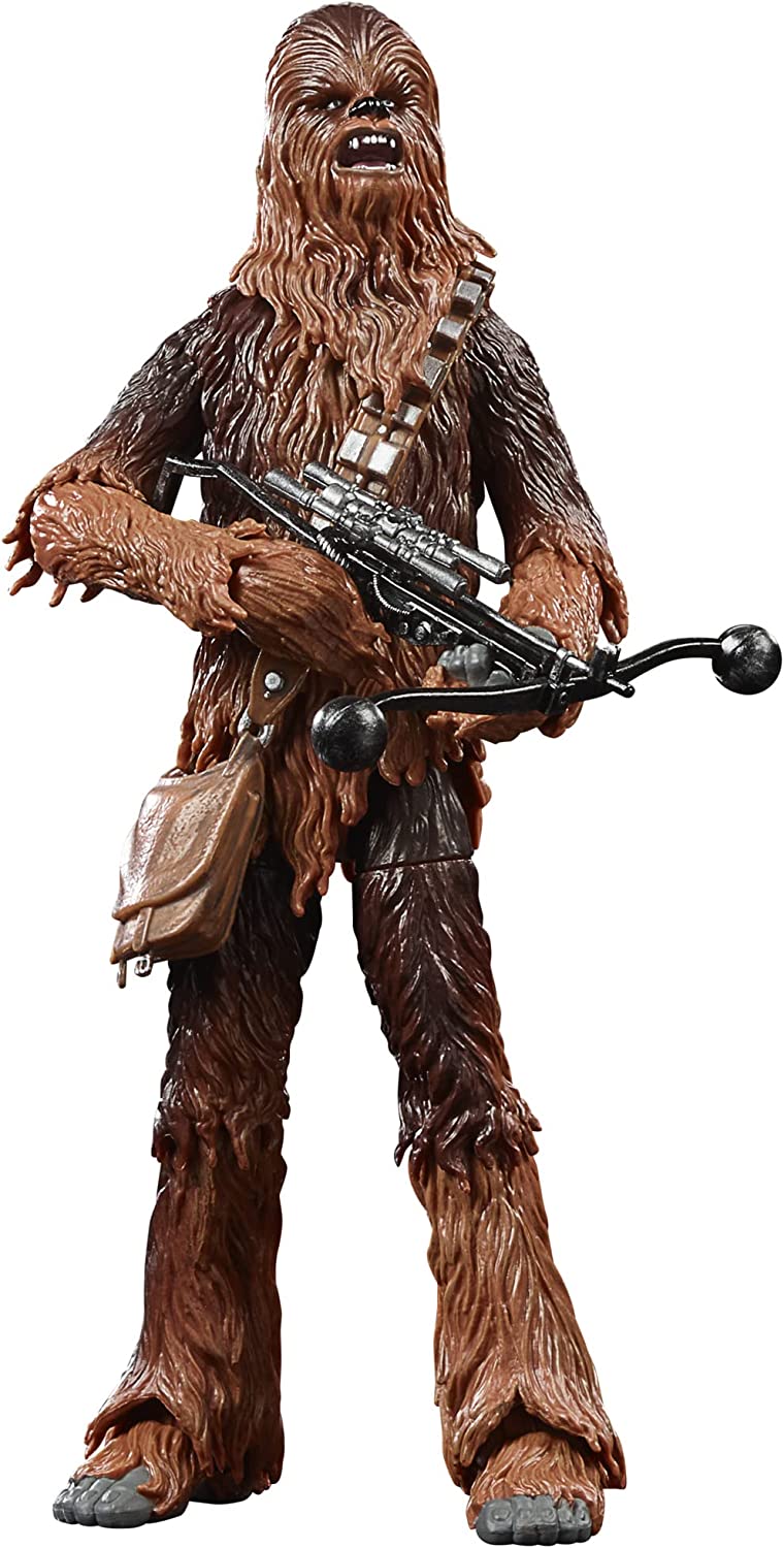 Boneco Star Wars Uma Nova Esperança The Black Series Archive, Figura 15 cm - Chewbacca - F4371 - Hasbro