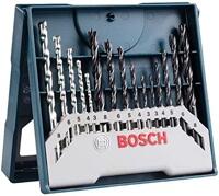 Jogo brocas Alvenaria/Metal/Madeira Bosch Mini X-line