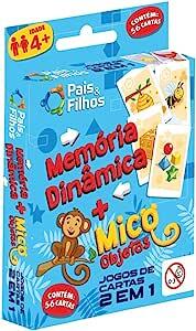 Jogo de Cartas Memória Dinâmica, Pais & Filhos